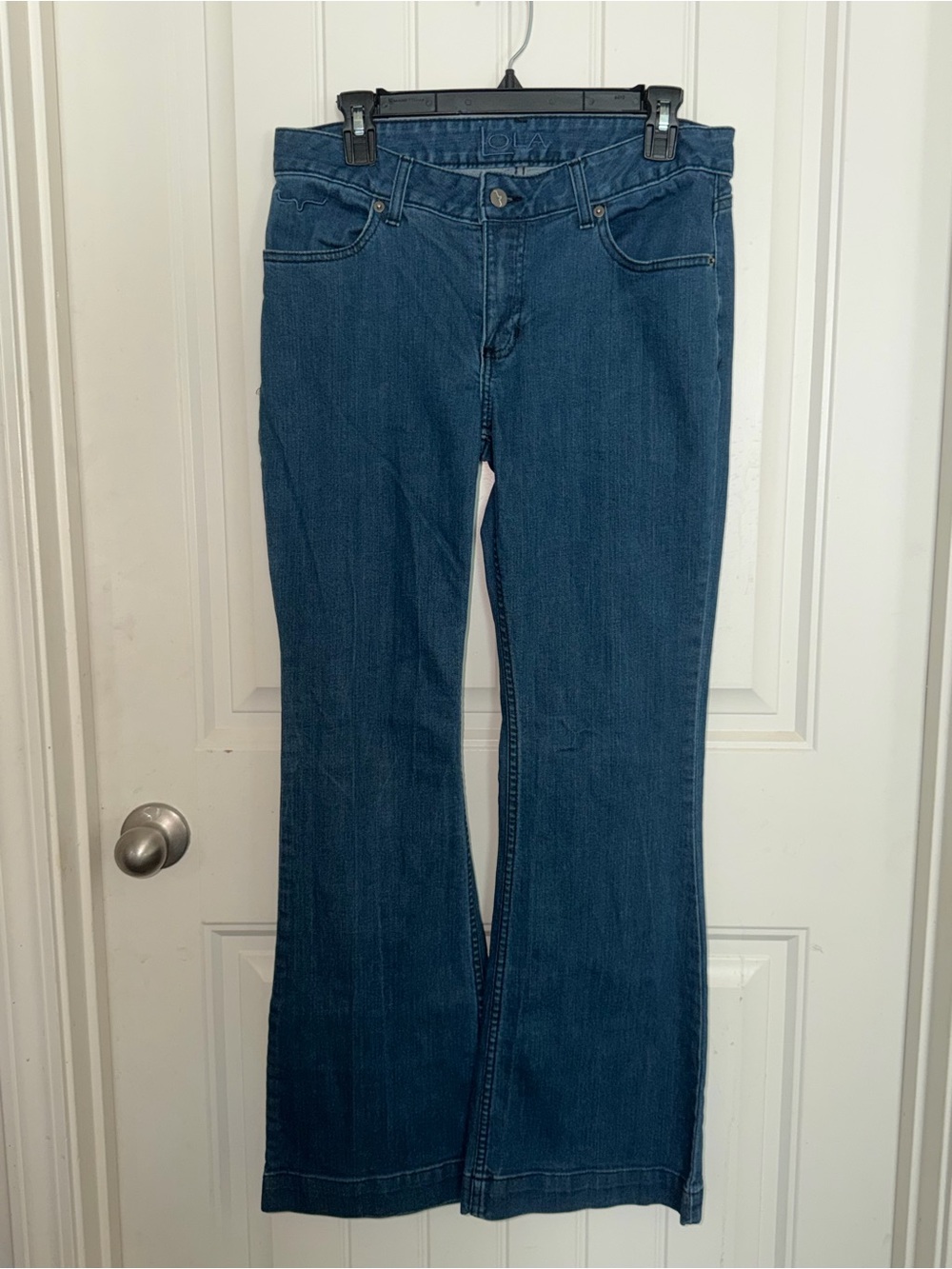Kimes Ranch Dark Blue Flare Jeans